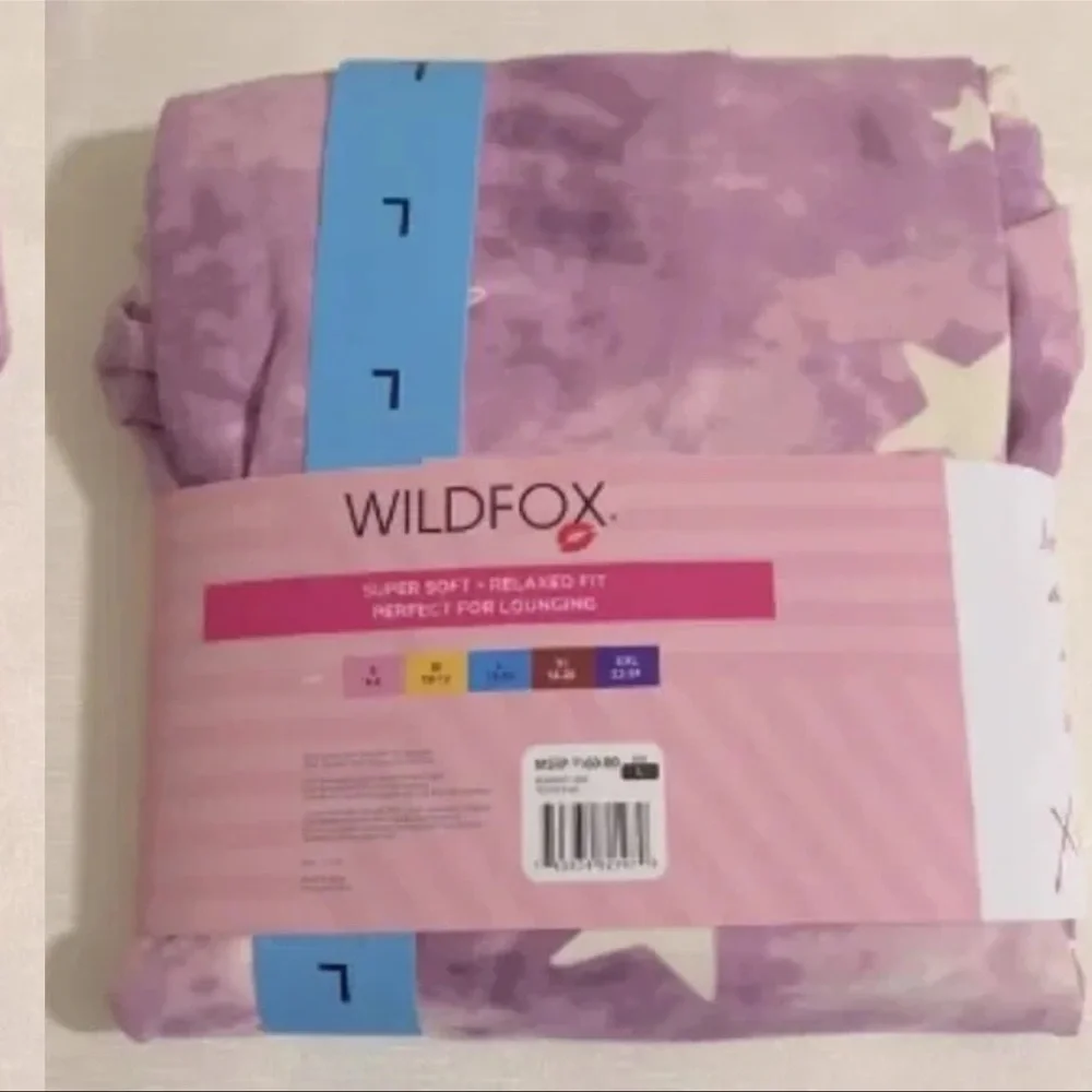 Wildfox Women's Purple Star Lounge Set - Picture 3 of 6